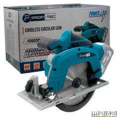 Акумуляторна дискова пила POWERLine PROFI-TEC PCA18520BL