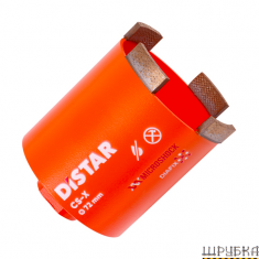 Свердло алмазне DDS-W 072х70-4хM16xDLD 072 CS-X DISTAR 10170085458