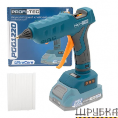 Акумуляторний клейовий пістолет PROFI-TEC PGG1220 (008011)