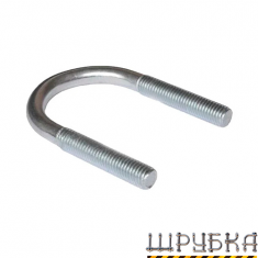 U-Хомут 176/М16 болт-скоба д/труби 6"/DN150 (159-168,3 мм) DIN3570A цб