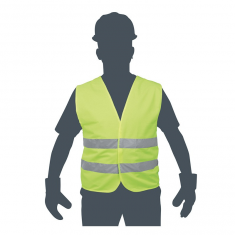 Жилет зелений сигнальний TRUPER (CHS-500V)