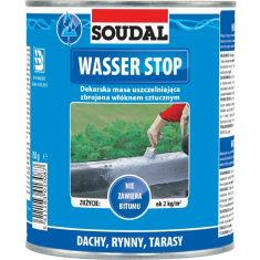 Герметик акриловий Soudal Wasser Stop 750ml