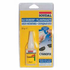 Клей Soudal секудний CYANOFIX 84A 20гр