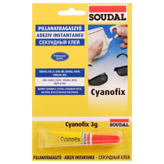 Клей Soudal секундний CYANOFIX 84A 3гр (0000084000300)