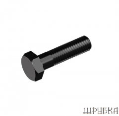 Болт з шестигранною головкою М10х120 10.9 БП ЧР
