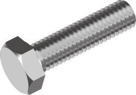 Болт дюймовий 3/8"х1" - 24 unf 10.9 ЦБ