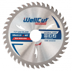 Круг відрізний сегментний Wellcut Standard 125х22,23мм