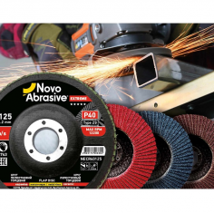 Круг пелюстковий торцевий 125мм Р60 NovoAbrasive Extreme