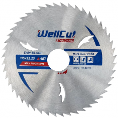 Пильний диск TM WellCut 125x22,23 NOVOABRASIVE WS48125