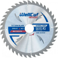 Пильний диск WellCut Standard 40Т NOVOABRASIVE WS40200