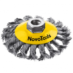 Щітка конусна 115мм NovoTools NTBWBB11514ST