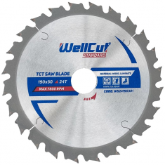 Пильний диск TM WellCut 185x20 36Т NOVOABRASIVE WS48125