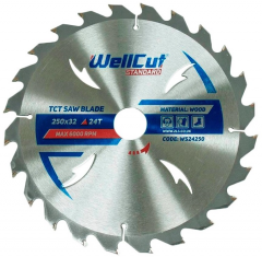 Пильний диск WellCut Standard 24Т NOVOABRASIVE WS24250