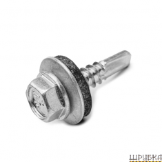 Гвинт TEX-HF для дерева 4,8х19мм EPDM цб
