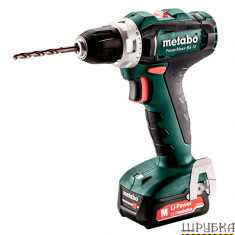 Акумуляторний шуруповерт  PowerMaxx BS 12 Metabo 601036500