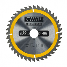 Диск пилковий СONSTRUCTION 190x30мм DeWALT DT1945