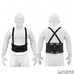 Ремінь підтримуючий з підтяжками, вентильований XXL TRUPER FAJA-XLX