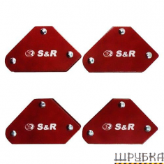 Комплект магнітних кутників для зварювання S&R 290104005