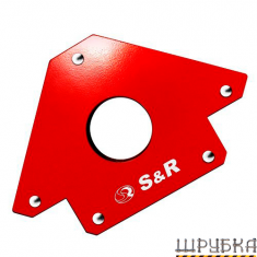 Магнітний кутник для зварювання S&R 45˚, 90˚, 135˚ (290102100)