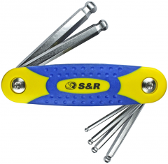 Набір шестигранних ключів S&R 365510006