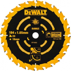 Диск пилковий EXTREME 184х16мм DeWALT DT10302