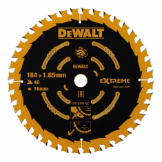 Диск пилковий EXTREME 184х16мм DeWALT DT10303