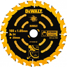 Диск пилковий EXTREME 165х20мм DeWALT DT10300