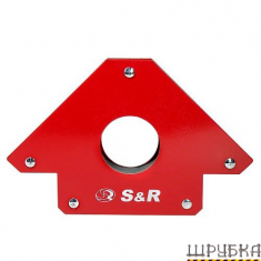 Магнітний кутник для зварювання S&R 45˚, 90˚, 135˚ (290102125)