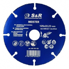 Диск відрізний S&R 125x22.23мм (252783125)