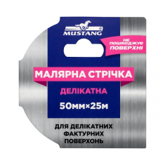 Стрічка малярна PINK 50мм MUSTANG WMT5025P