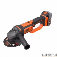 Шліфмашина кутова акумуляторна BLACK+DECKER BCG720M1