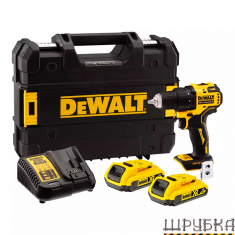 Дриль-шурупокрут акумуляторний DeWALT DCD708D2T