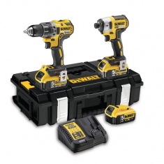 Набір з двох інструментів акумуляторних DeWALT DCK266P3