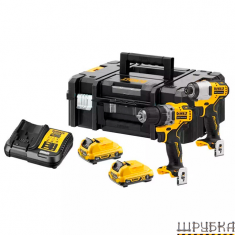 Набір з двох інструментів DEWALT DCK2110L2T