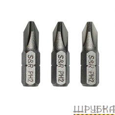 Біта PH2x25мм S&R 152010213