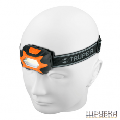 Ліхтар налобний 150Lm TRUPER Li-Ca-150