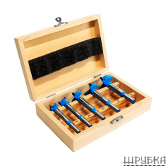 Набір свердел Форстнера по дереву S&R 216812005