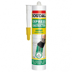 Герметик акриловий EXPRESS 280мл SOUDAL 0000000040200