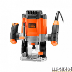 Фрезер мережевий BLACK+DECKER KW1200EKA