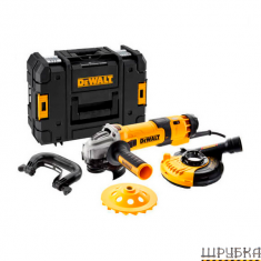 Шліфмашина кутова - болгарка DEWALT DWE4257KT