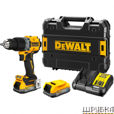 Дриль-шуруповерт акумуляторний DEWALT DCD800E2T