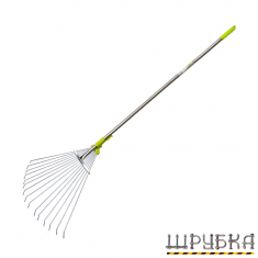 Граблі віялові розкладні, 15 зубів MY GARDEN 214-1-1230