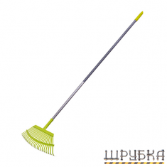 Граблі віялові пласкі 25 зубів MY GARDEN 215-3-25-1630