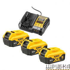 Зарядний пристрій DeWALT DCB1104P3