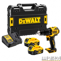 Дриль-шурупокрут ударний DeWALT DCD709P2T