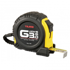 Рулетка будівельна ударостійка G-LOCK TAJIMA GL16-30E-EUR