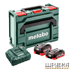 Набір акумуляторів і зарядний пристрій LiHD METABO 685136000