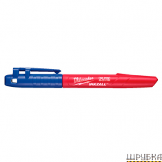 Маркер InkZAll тонкий синій MILWAUKEE 4932492126