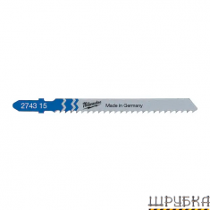 Полотна для лобзика T127D 75мм MILWAUKEE 4932274315