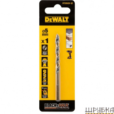 Свердло по металу EXTREME Black&Gold DeWALT DT20520